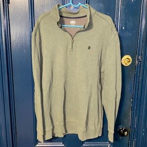 Mens XXL Half Zip IZOD Sweater